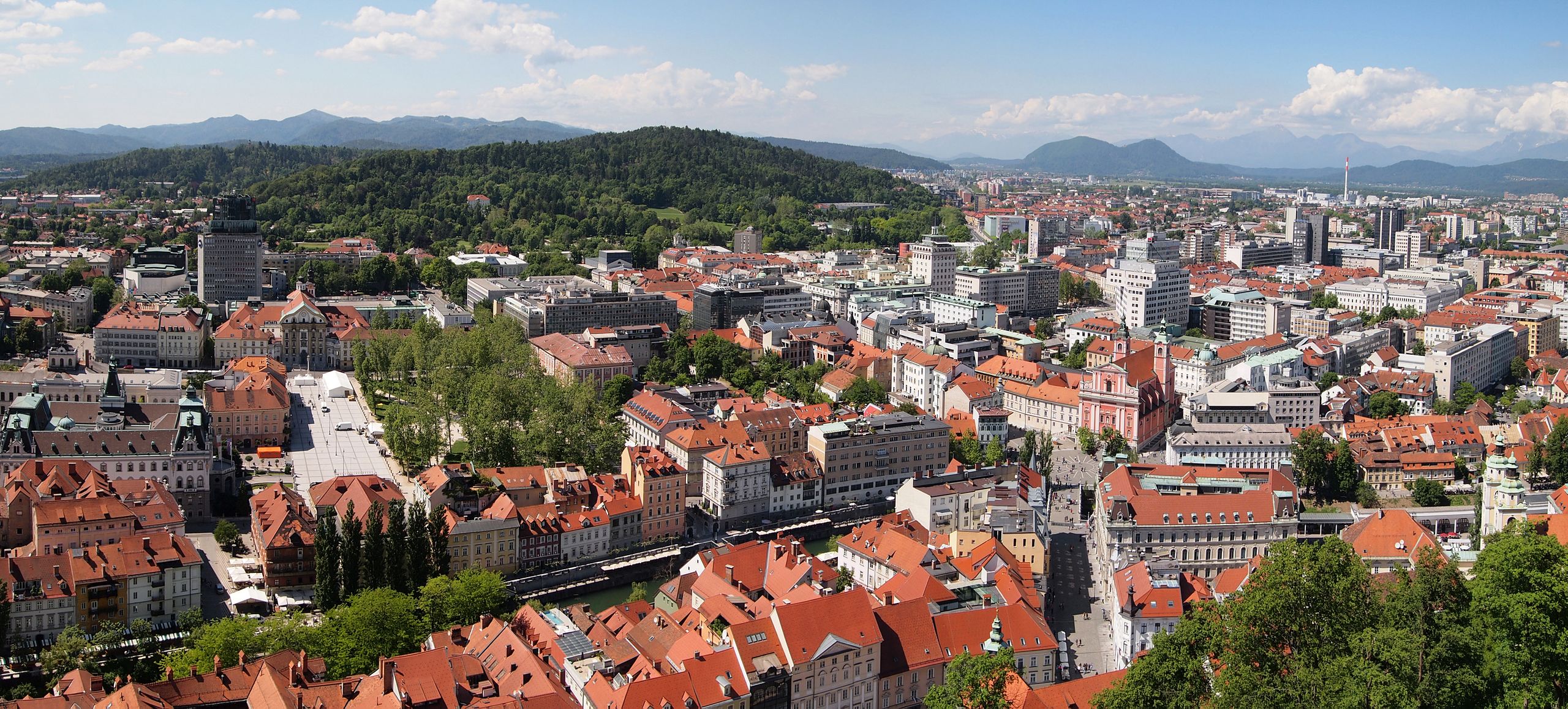 View of Ljubljana